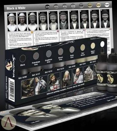 Scale75 Scale 75: Black and White Paint Set