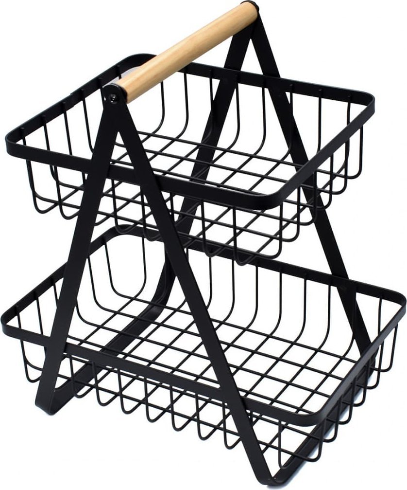 Brunbeste KOSZYK PIĘTROWY PATERA NA OWOCE LOFT 3063