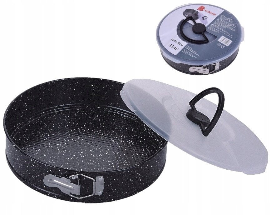 TORTOWNICA FORMA DO PIECZENIA 28X6,8CM Z POKRYWĄ, POWŁOKA NON-STICK BRUNBESTE BB-2548