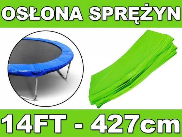 Joko Kołnierz PAD Do Trampoliny 14FT Zielony