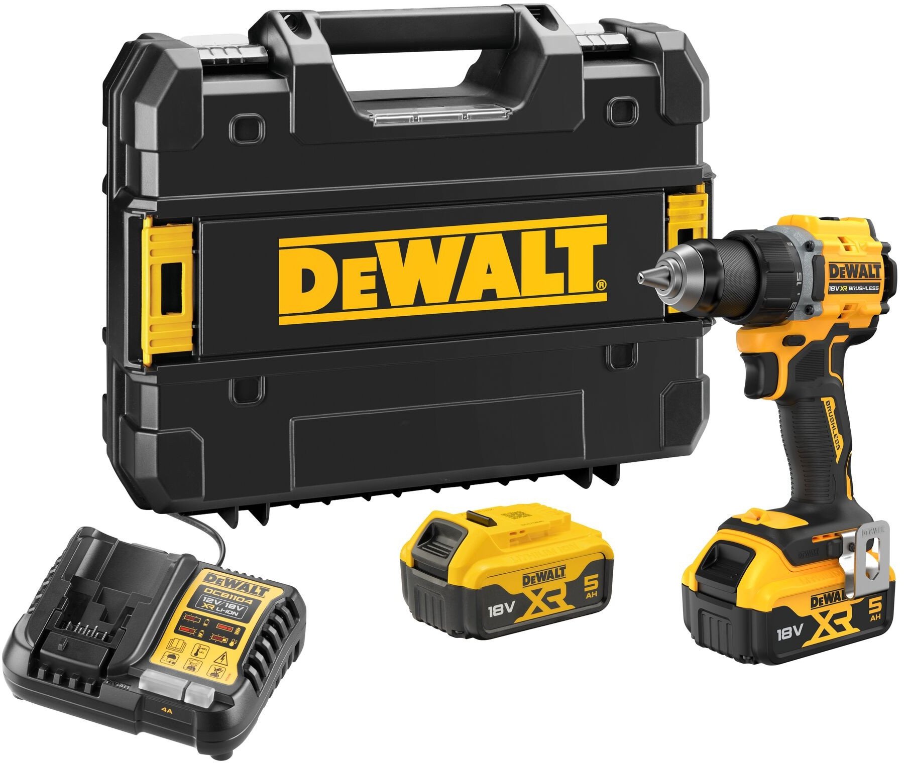 Wiertarko-wkrętarka Dewalt DCD794P2T 18 V 2 x akumulator 5 Ah