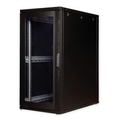 ROLINE 19-calowa szafa serwerowa Pro 26 U, 600x1000 WxD czarny Perspex