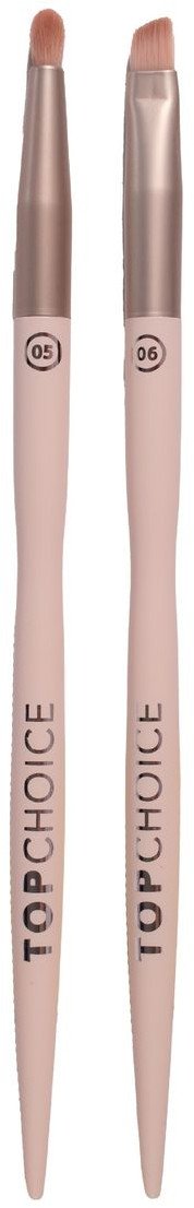 Top Choice Professional pędzelki softness nr 05 i 06-do cieni i kresek (30055) 1op.-2szt