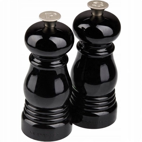 Le Creuset Salt and Pepper Mill Set 11cm Black 0630870165587