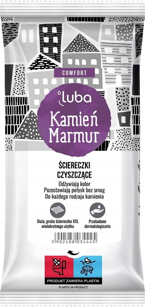 Luba Comfort ściereczki czyszczące Kamień i Marmur 32szt