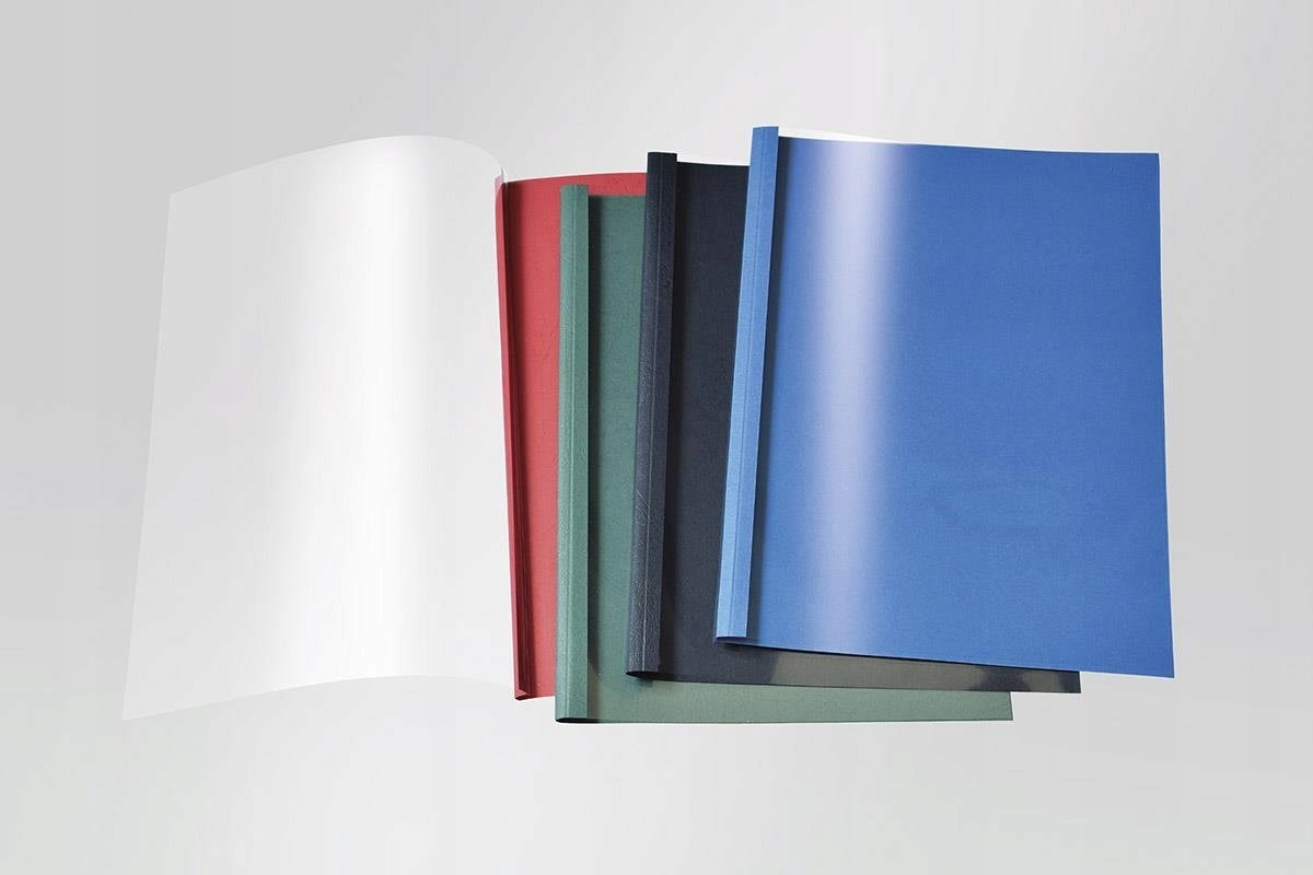 Argo Termookładki do bindowania skóropodobne A4 ARGO PRESTIGE 429062 czarne 6mm 100 szt