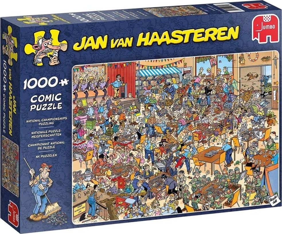 Jumbo Puzzle 1000 Haasteren Mistrzostwa układania puzzli