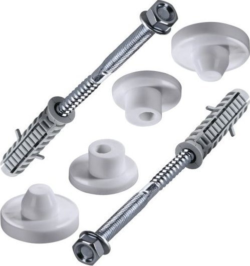 Goodwork Komplet do mocowania umywalki M10*140 biały (15142)