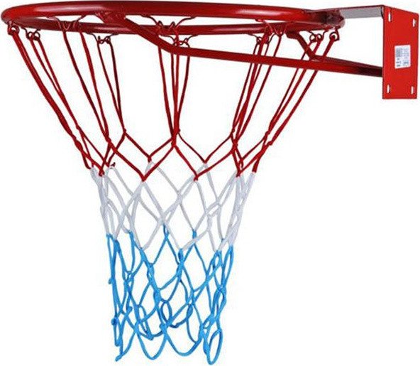 Obręcz do koszykówki Kimet duża czerwona