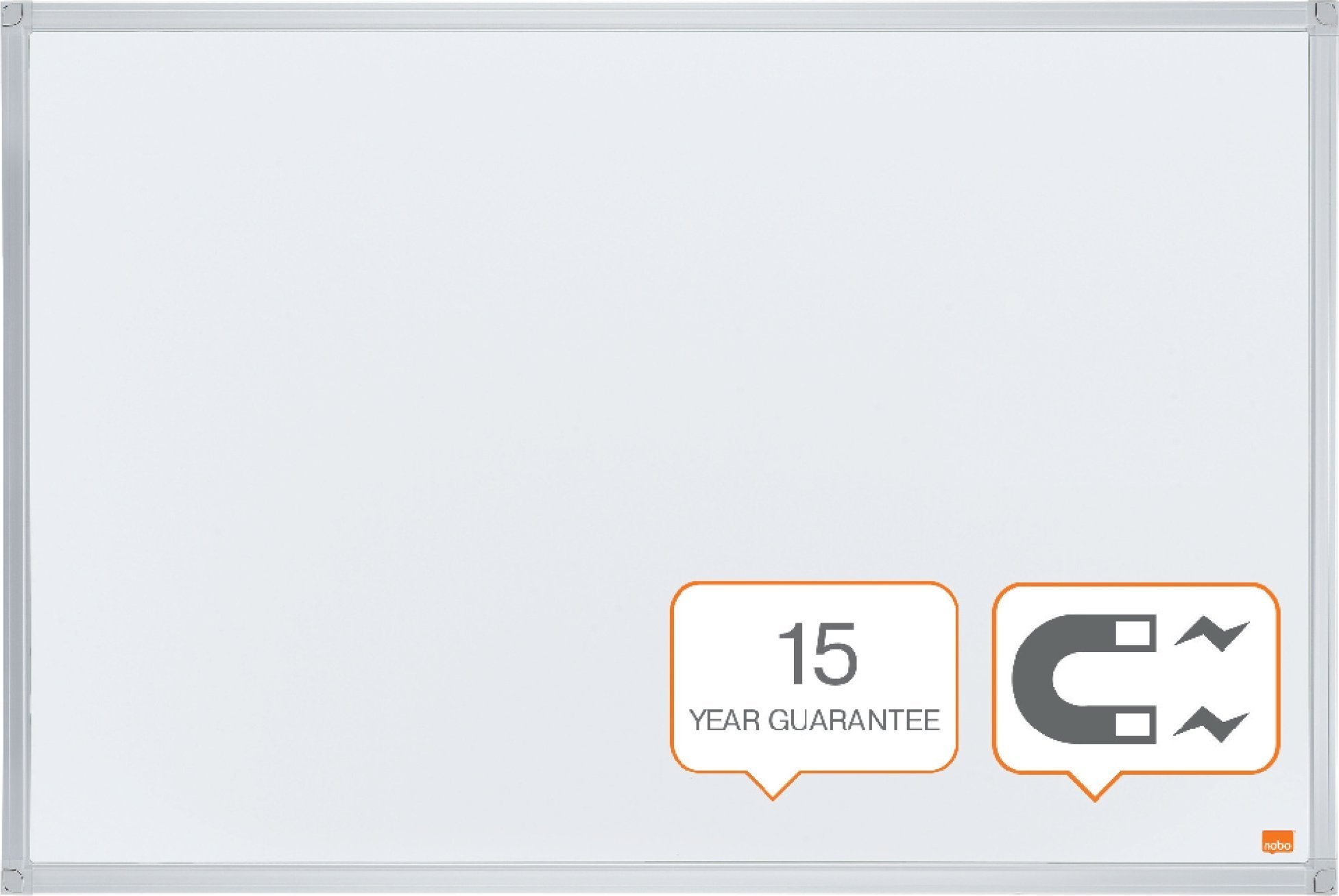 Nobo N:Whiteboard Essentials Steel 900x600mm