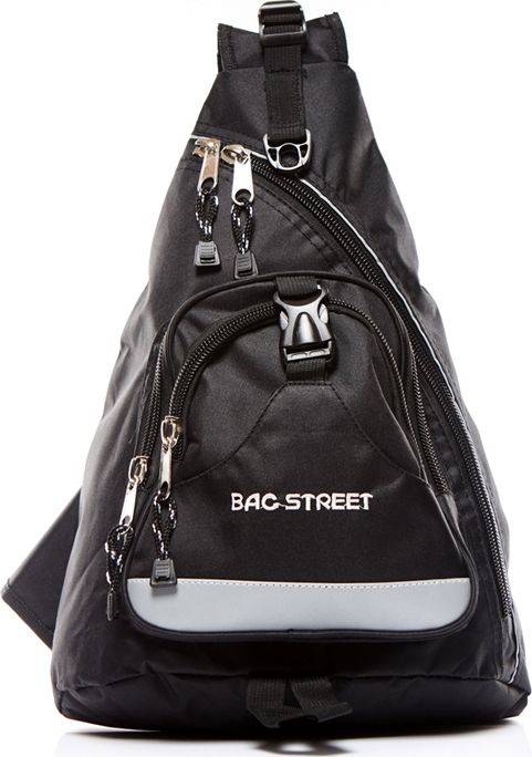 Bag Street Plecak sportowy czarny (95BS)