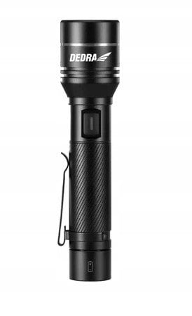 Latarka LED 1000lm, zoom, aku 2200mAh