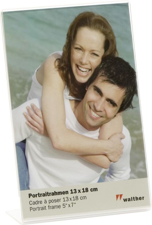 Ramka Walther ze szkla akrylowego pionowa, 13x18 (ASH1318)