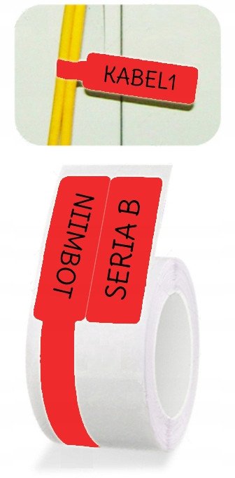 .NIIMBOT B21/B3S Etykiety do KABLI 25*38mm 100szt