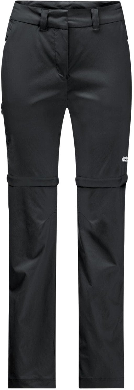 Jack Wolfskin Overland Zip Away Pants W 1506133-6000 Czarne 38