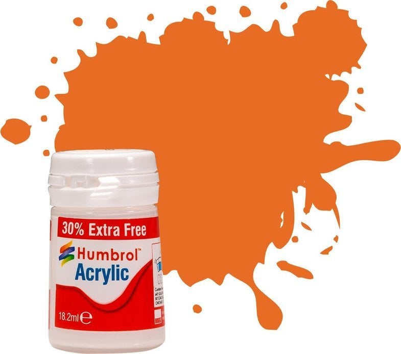 Rea Acrylic maling orange 14ml - Klar replacement
