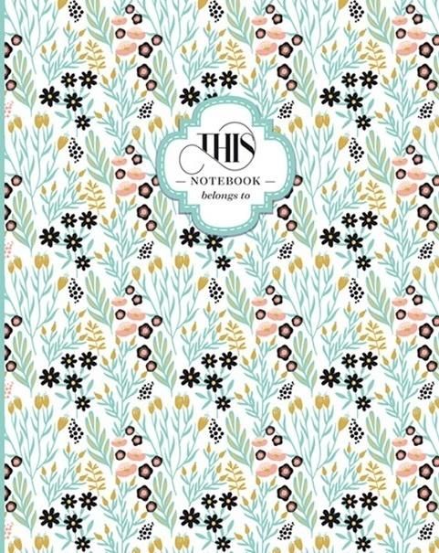 Fresh Notatnik ozdobny 128x165/96K linia Kwiaty