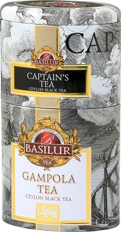 Basilur Basilur CAPTAIN'S TEA & GAMPOLA 2w1 herbata czarna