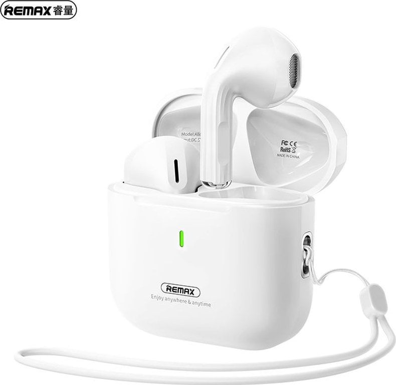Słuchawki Remax Słuchawki Bluetooth REMAX TWS W27 WHITE BT 5,4
