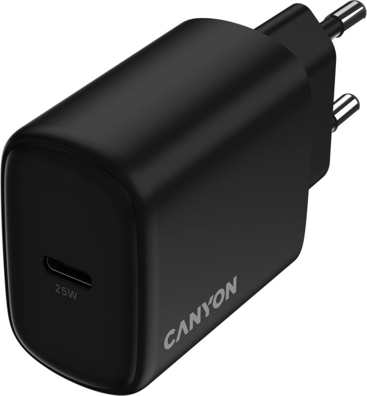 CANYON charger OnCharge 250 25W 1xPD EU Black