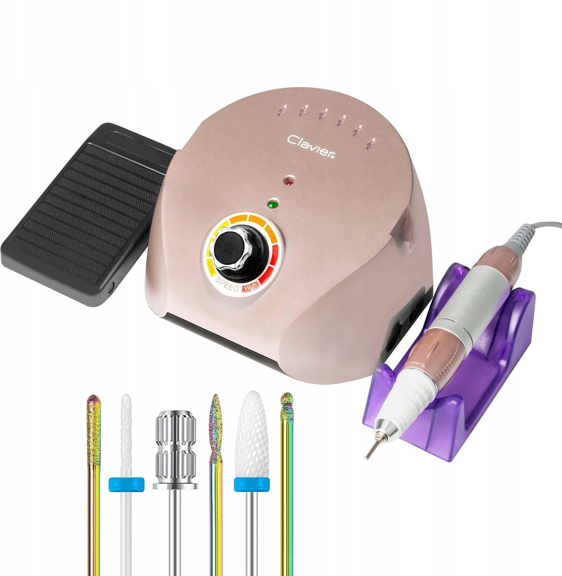 CLAVIER_Frezarka do paznokci 65W FX 600 Rose Gold