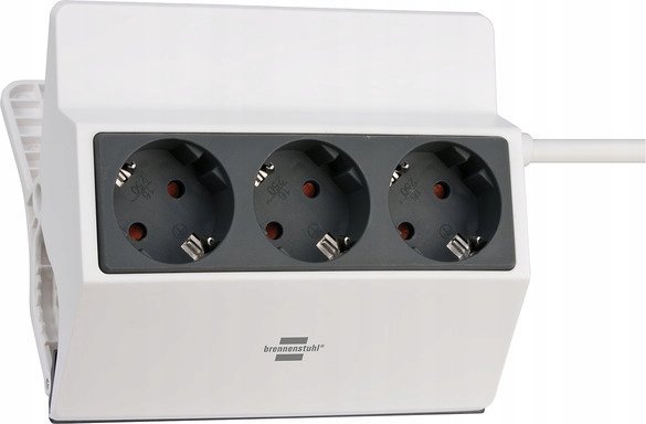 Brennenstuhl Brennenstuhl Clampable Extension Socket 3-Way 3m
