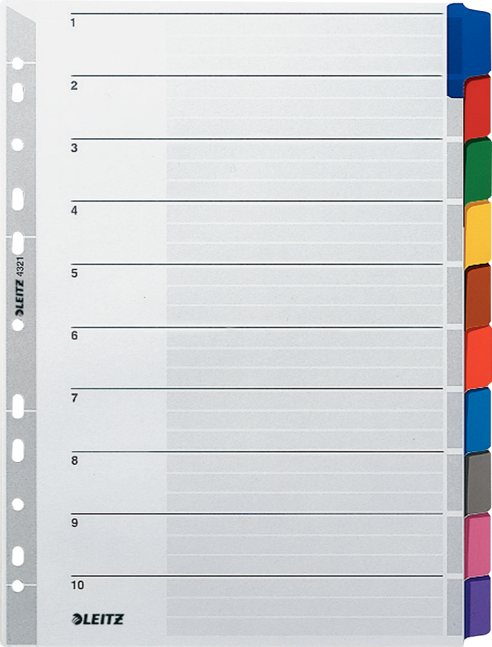 Leitz Przekładka kartonowa A4/5 1szt. (43200000)
