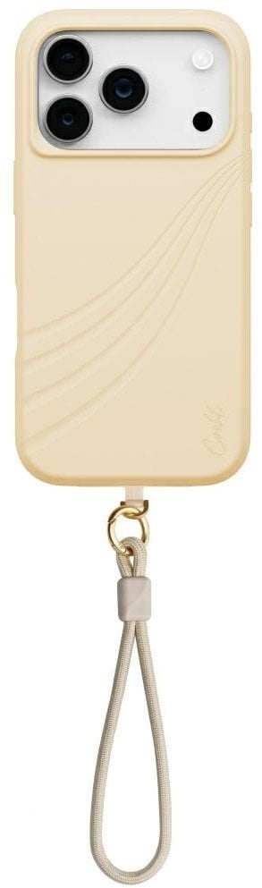 Etui UNIQ Coehl Serina do Apple iPhone 17 Pro Magnetic Charging beżowy