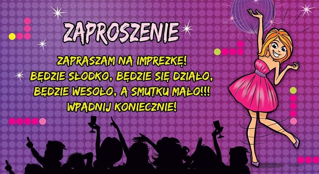 Stamp Zaproszenia Young nr 14 (opakowanie 10 szt)