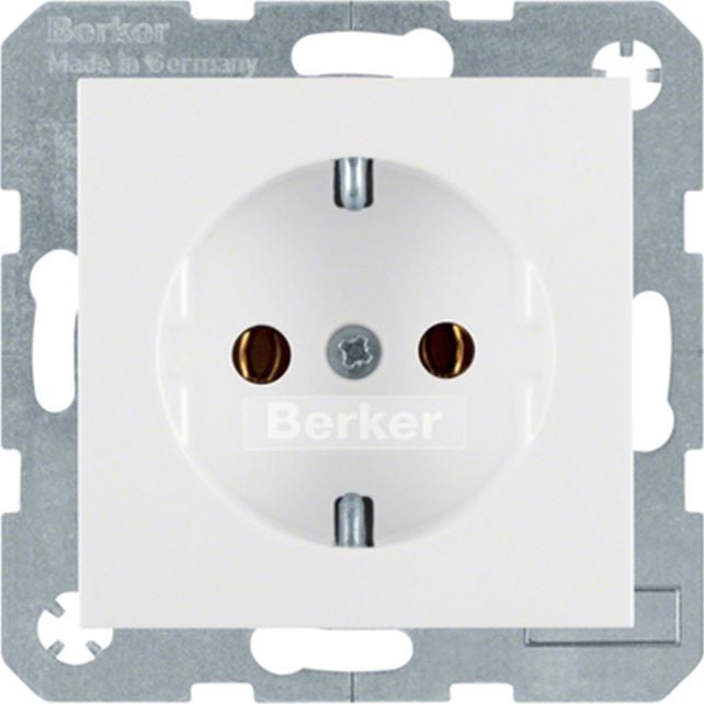 Hager S1/B3/B7/GLAS MODUŁ BIAŁY GNIAZDO 1X SCHUKO - 41438989