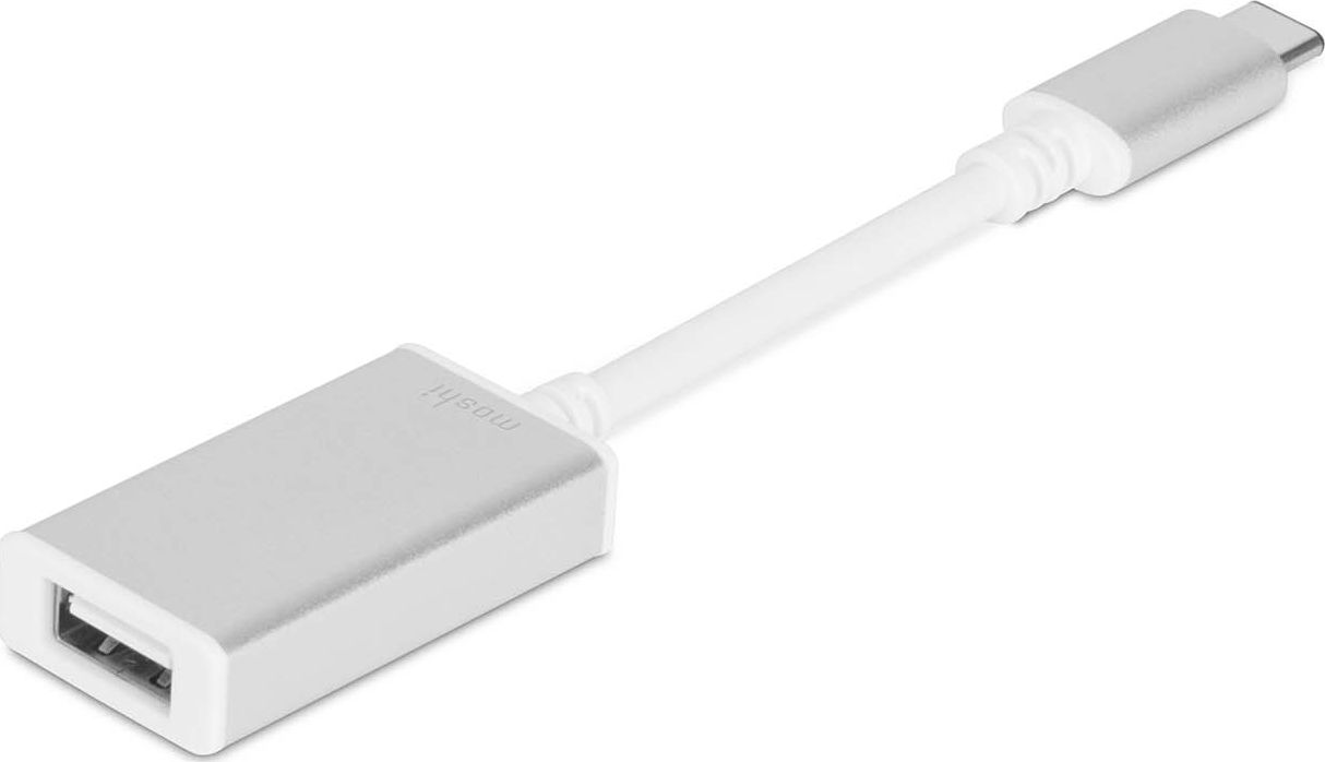 Adapter USB Moshi USB-C - USB Srebrny (MI-USBC)