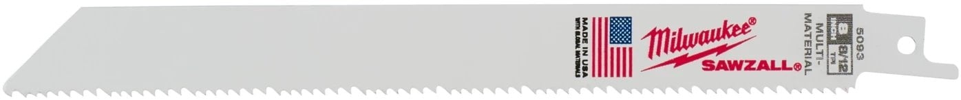 MILWAUKEE BRZESZCZOT S BIMETAL 200mm 8/12T /5szt.