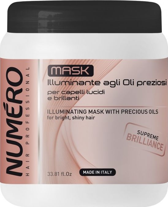 Numero NUMERO_Illuminating Mask With Precious Oils nabłyszczająca maska z olejkami szlachetnymi 1000ml