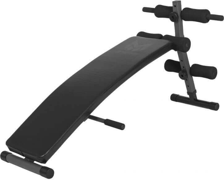 Ławka skośna do treningu mięśni brzucha