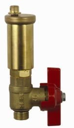 Afriso Automatyczny zawór odpowietrzajšcy 3/8" Solar z zaw.kul.6b 150st.C (77996)