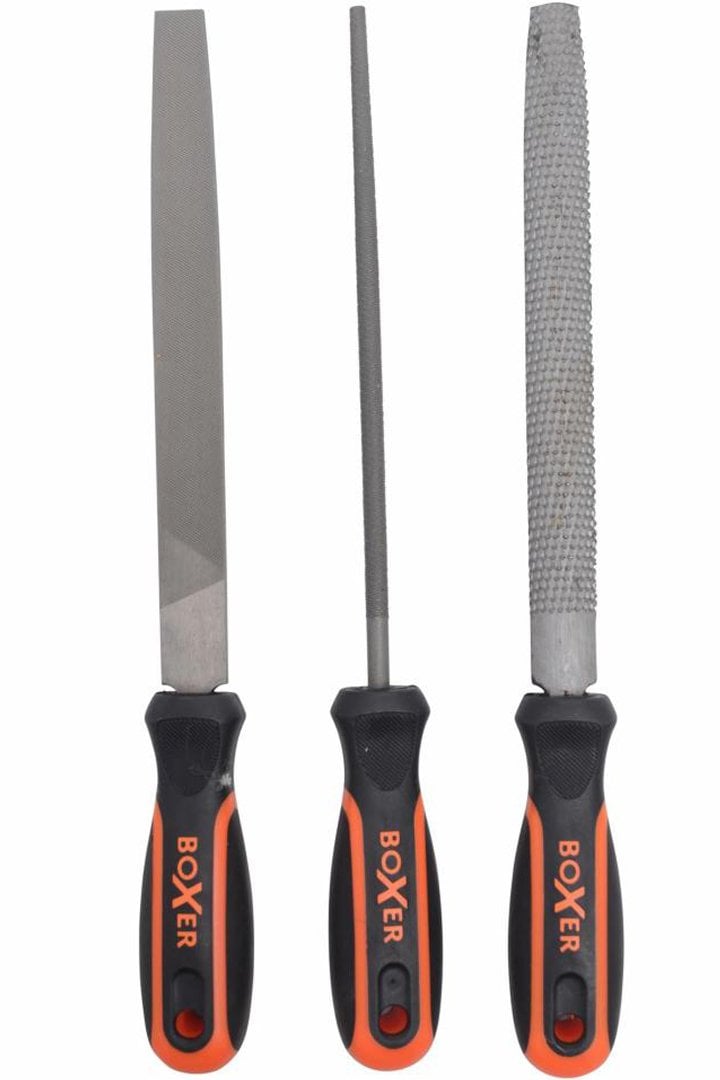 Zestaw narzędzi BOXER Zestaw pilników 3 części 200 mm