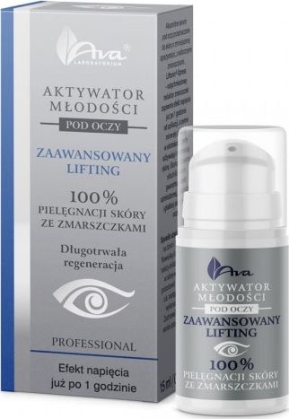 Ava Aktywator Młodości pod oczy - Zaawansowany Lifting 15ml