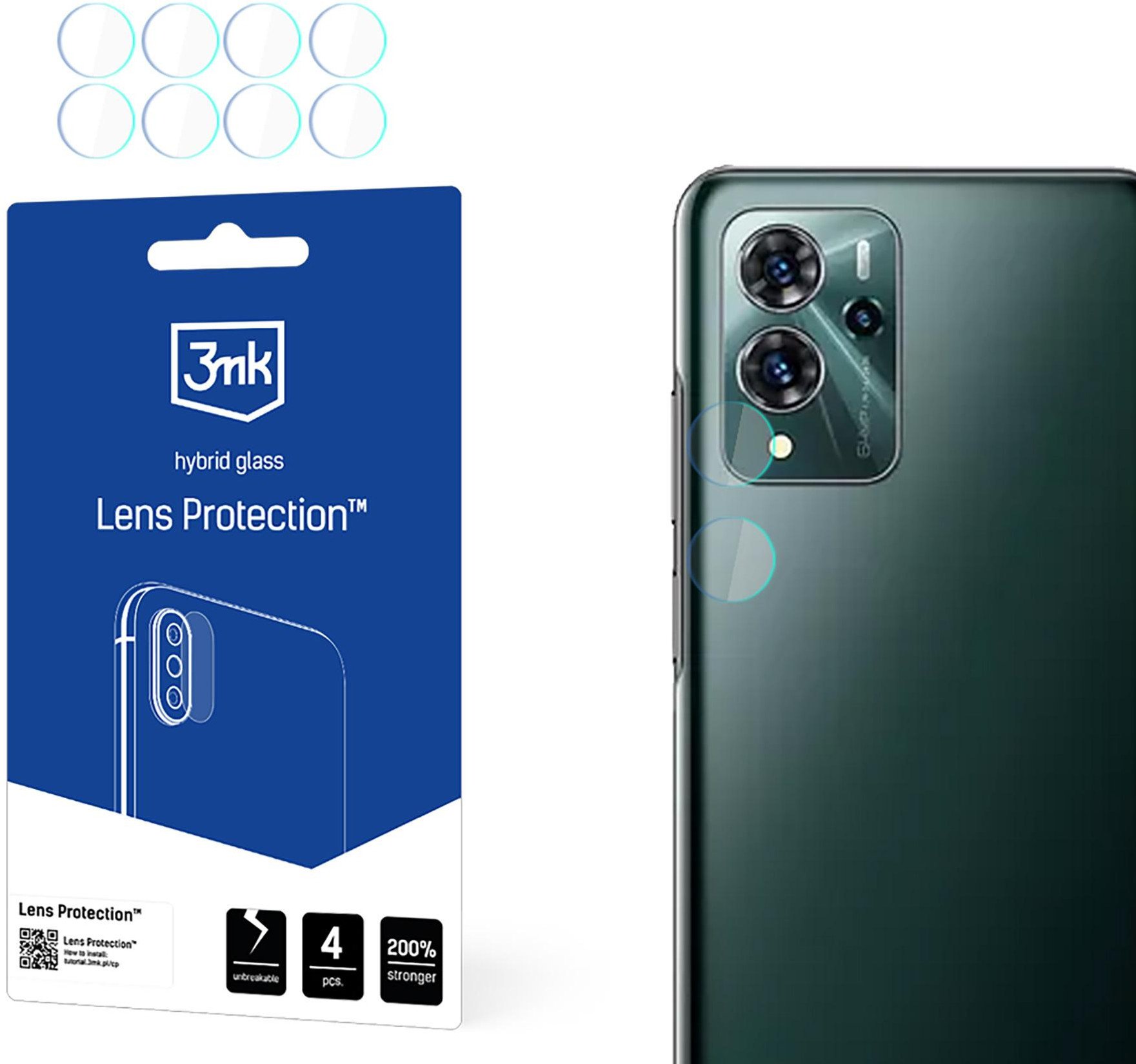 ZTE BLADE V40 PRO - 3MK LENS PROTECTION