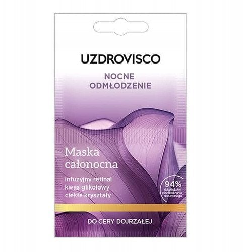 UZDROVISCO_Nocne Odmłodzenie maska całonocna 2x5ml