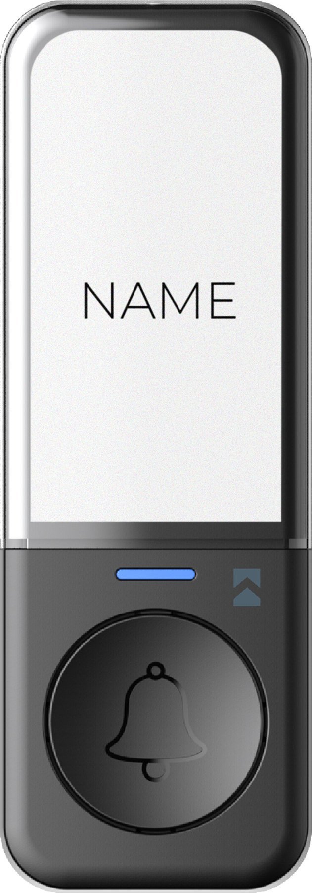 Orno Przycisk bezprzewodowy bezbateryjny do rozbudowy dzwonków z serii SIGO, czarny