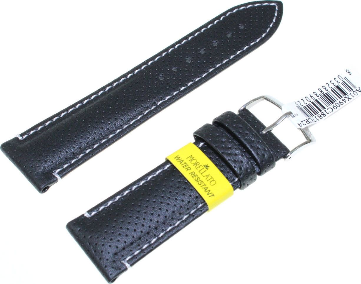 Morellato Skórzany wodoodporny pasek do zegarka 24 mm Morellato A01X4909C18817CR24