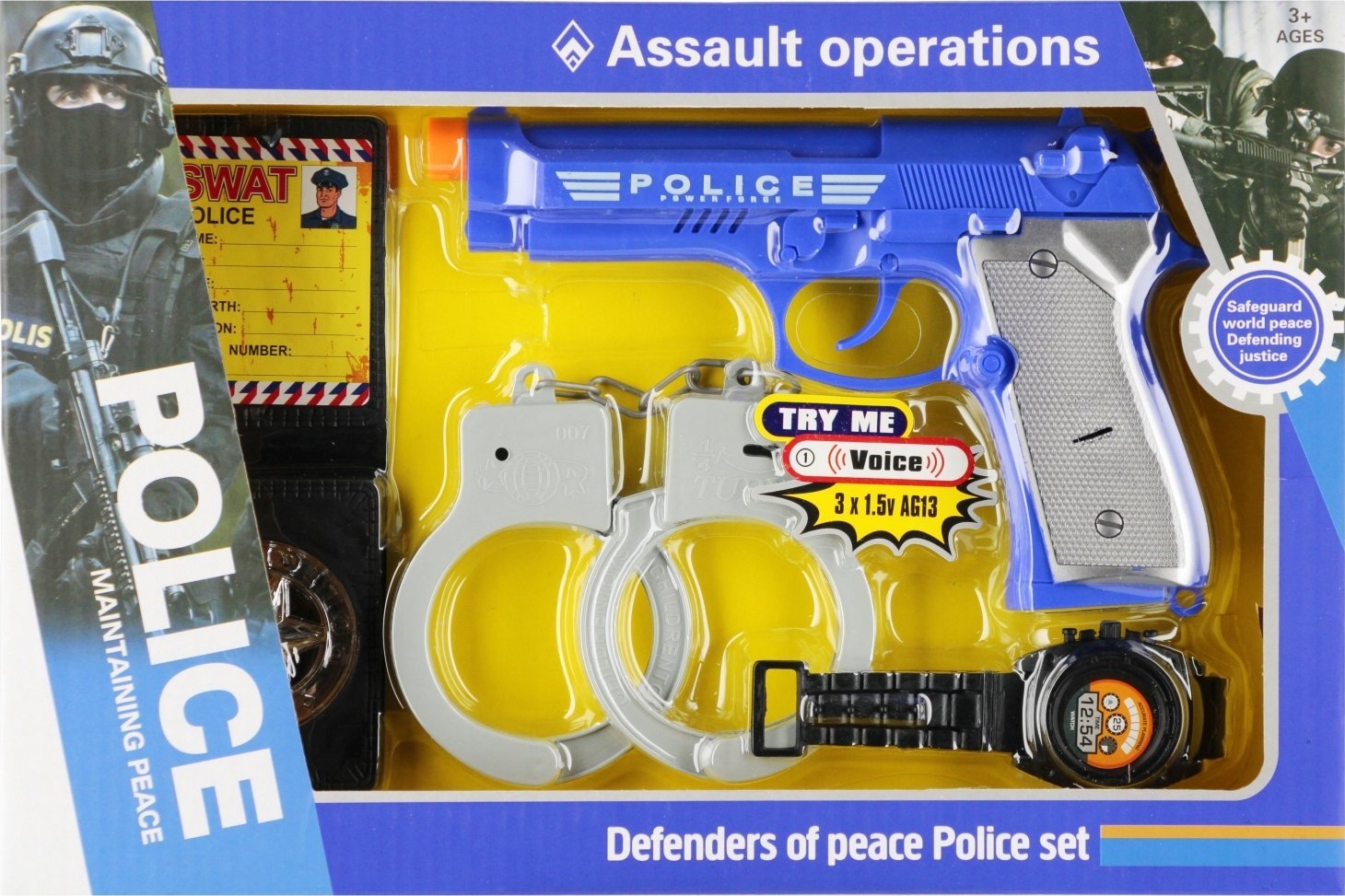 Mega Creative ZEST POLICYJNY B/O 32X22X4 MC WB 36/72