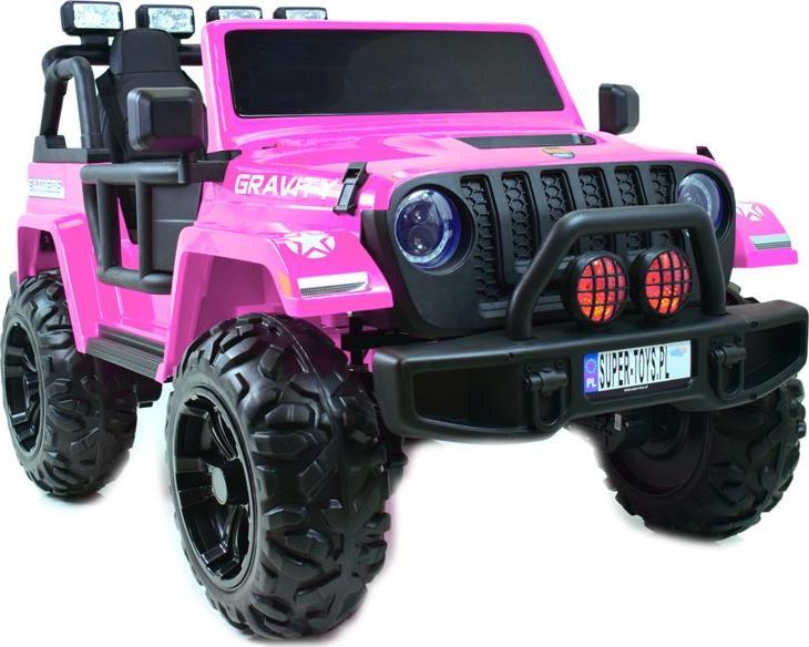 Super Toys NAJNOWSZY DZIP NA AKUMULATOR GRAVITY 12V, 4 SILNIKI, DLA 2 DZIECI/S609