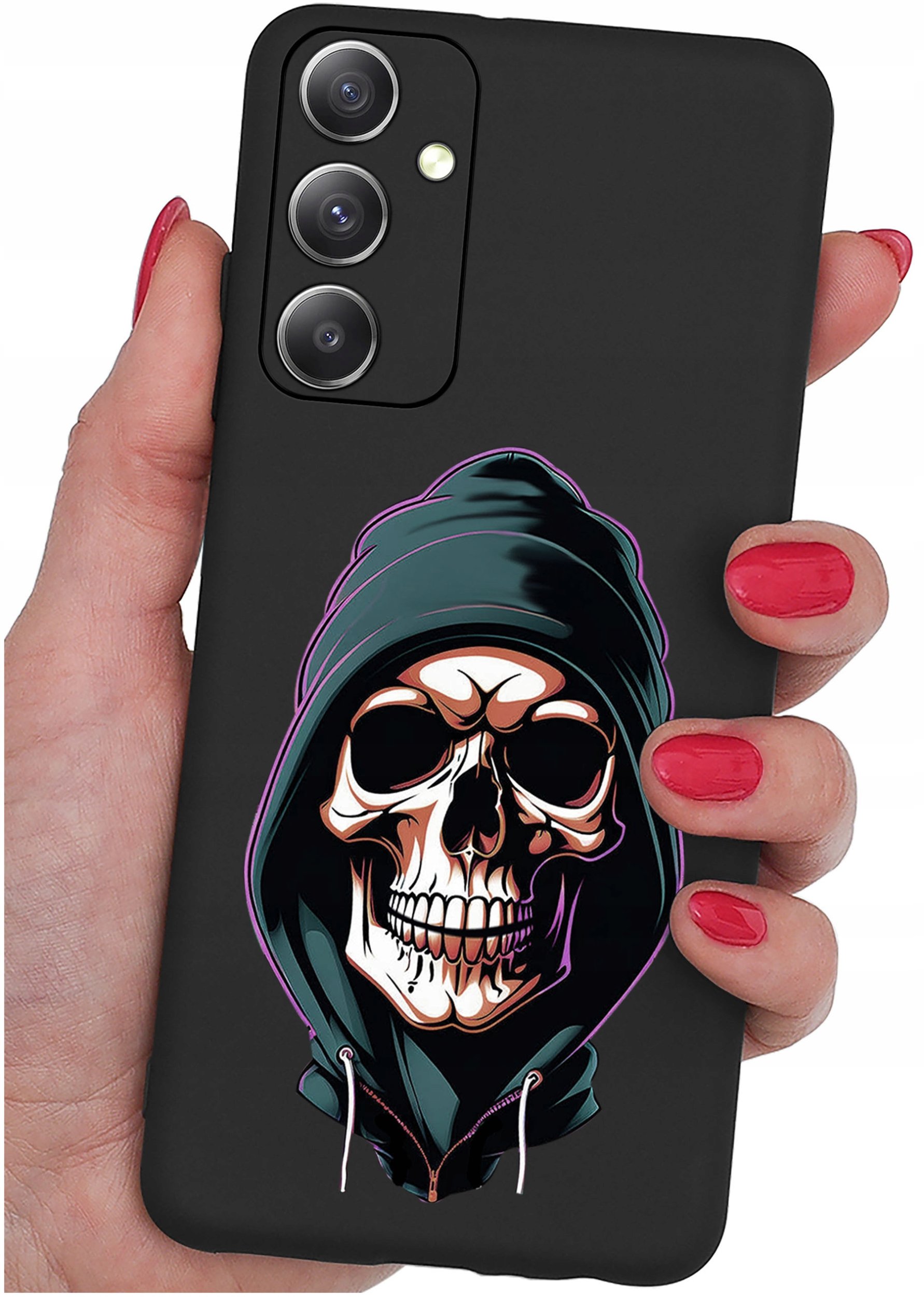 ETUI do Samsung Galaxy M23 5G WZORY |SILIKONOWE MATT CASE + SZKŁO 9H