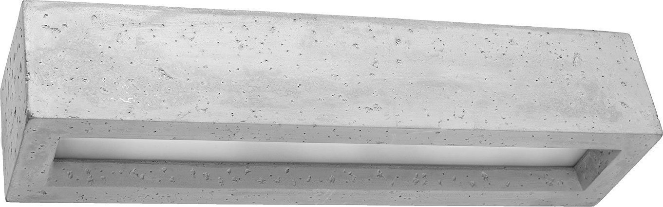 Kinkiet Lumes Loftowy kinkiet z betonu i szkła - S175-Zina