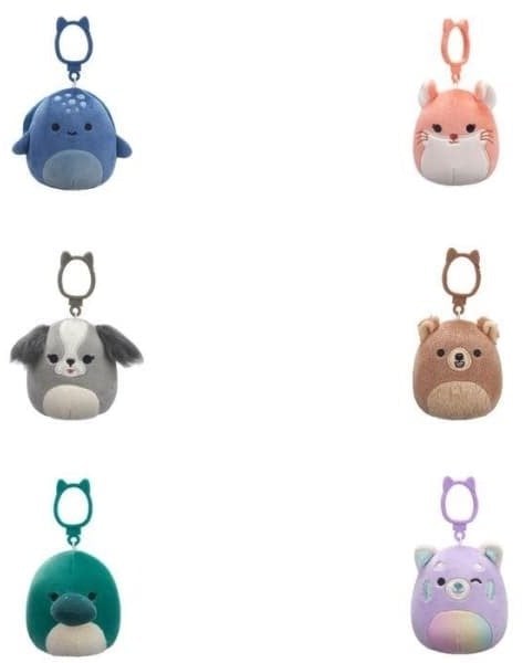 TOY PLUSH SQSHMLLWS CLIP ON 8CM SQJW3521