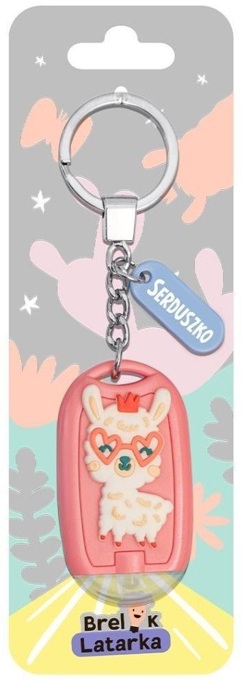 Brelok 3D z latarką - Serduszko