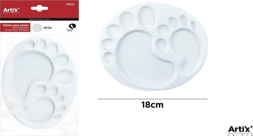Paleta malarska 18x14.5cm