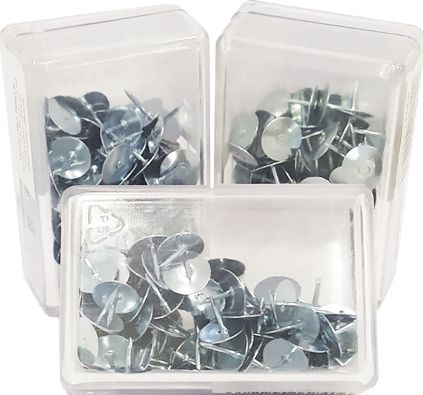 Victory Office Product Pinezki Metalowe 100 Szt. W Pudełku Plastikowym (333100)