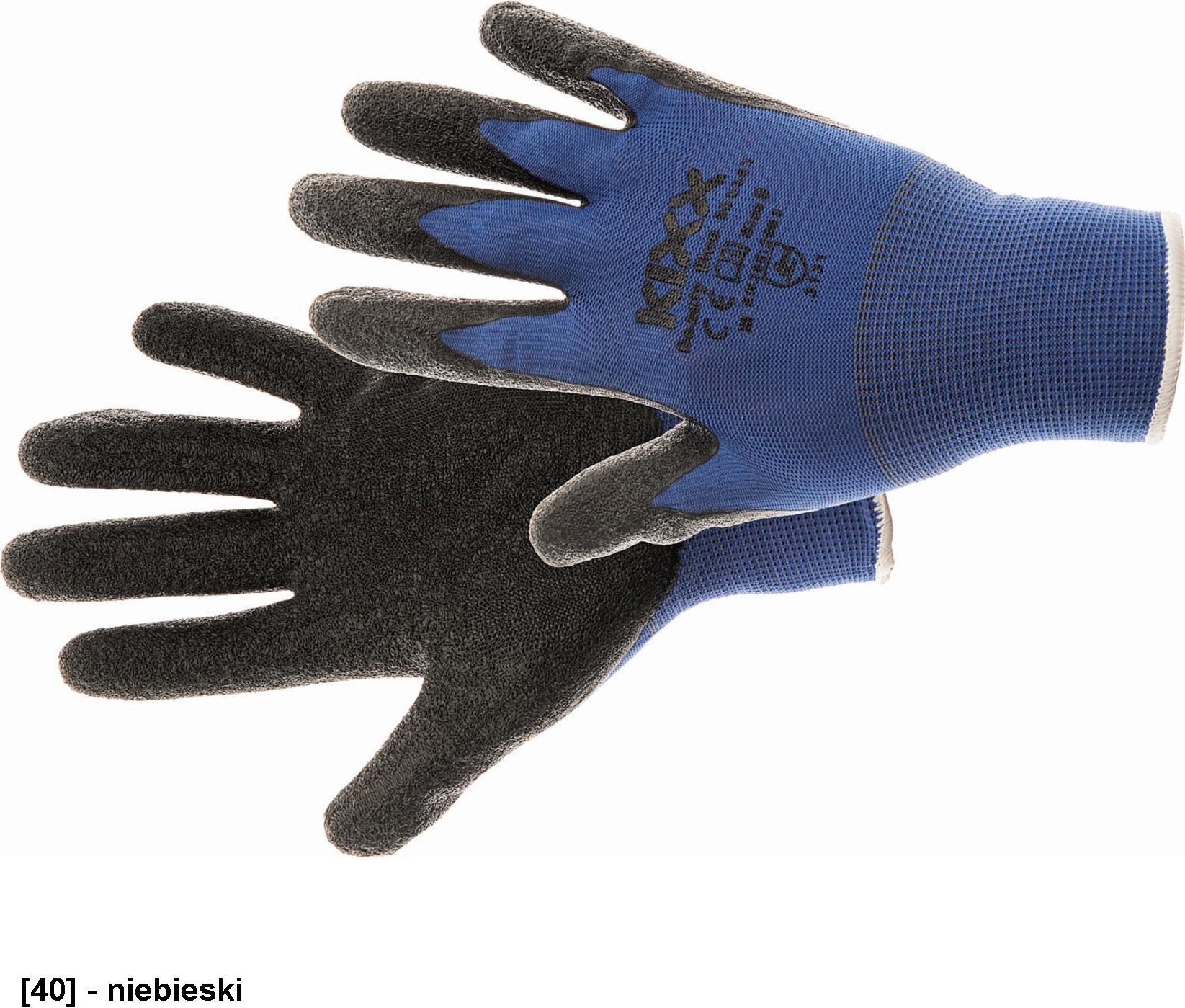 CERVA BEASTY BLUE - rękawice mechaniczne powlekane 10